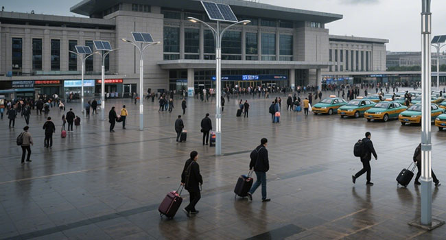 solar led street light